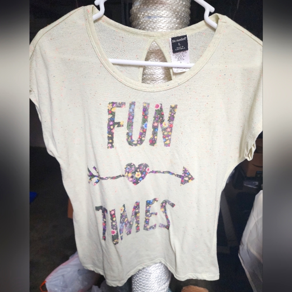Vintage Stranded Large Fun Times Sleeveless tee